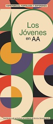 Portada del folleto de AA: Los Jóvenes y AA