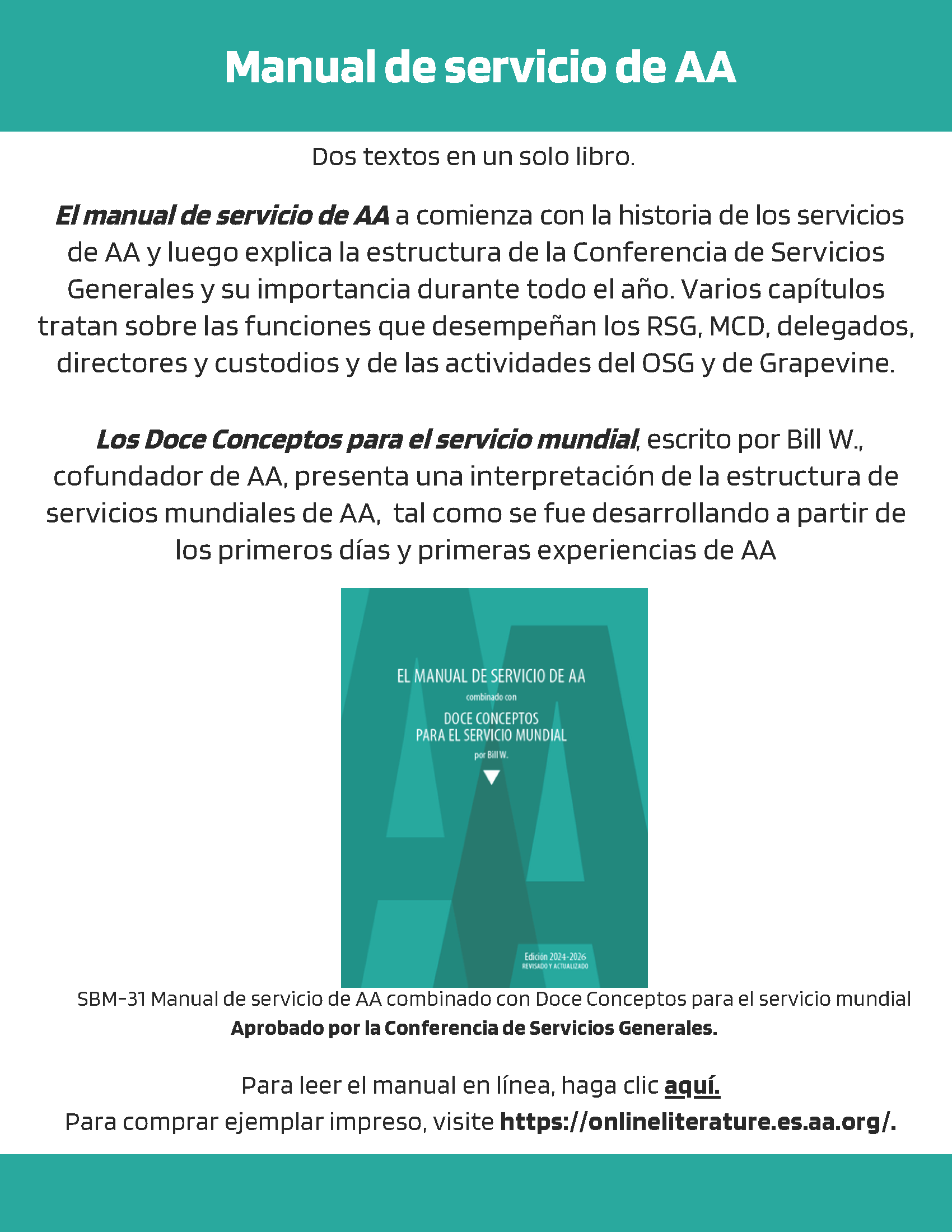 Manual de Servicio de AA