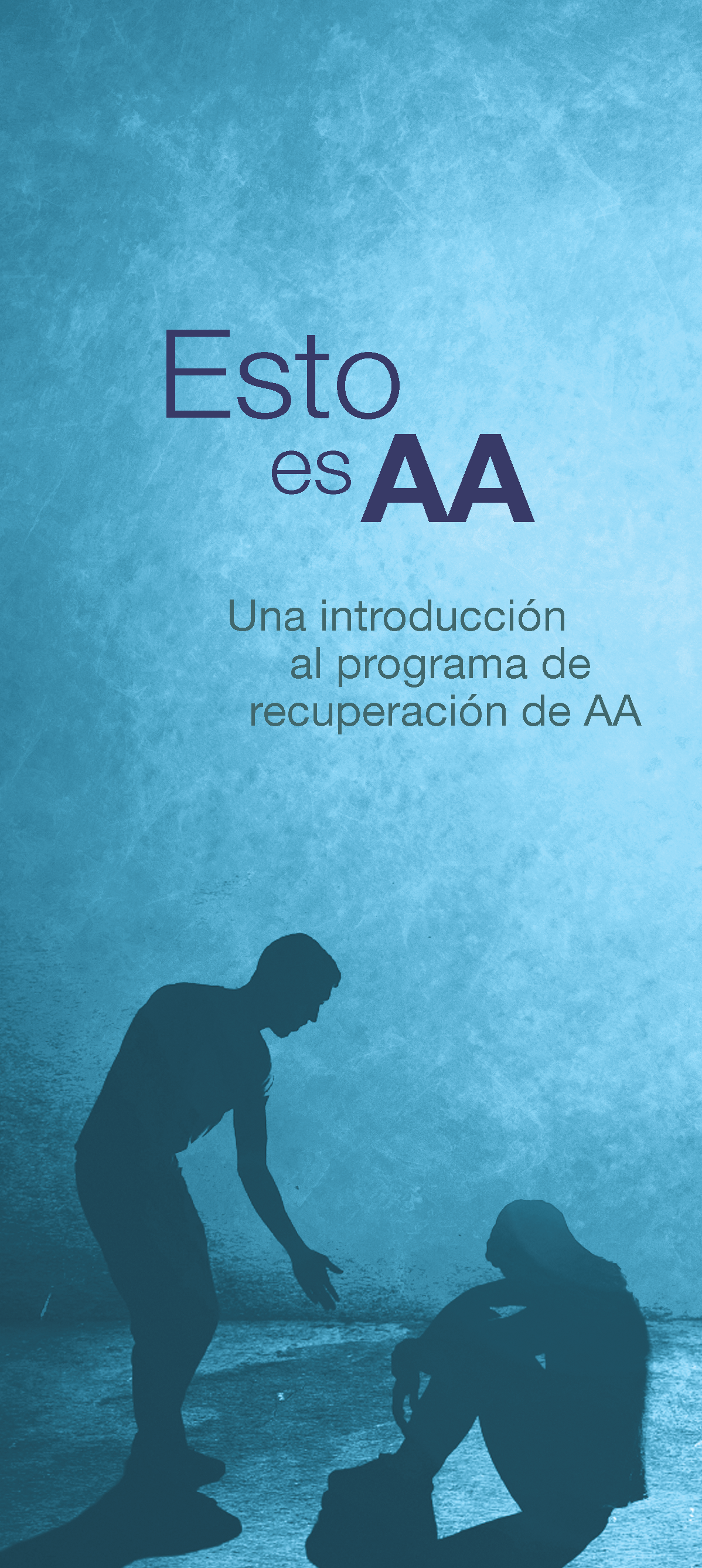 Portada del folleto de AA: Esto es AA