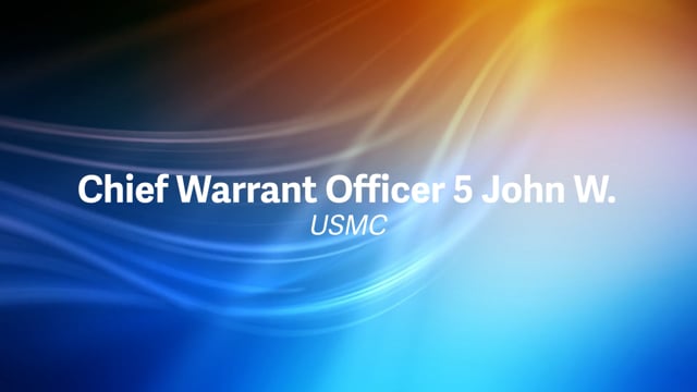 Military Audio - John W. - Chief Warrant Officer 5 - USMC