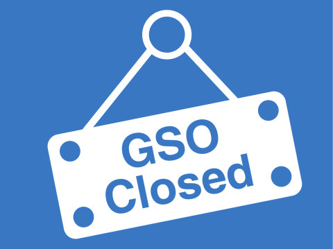 GSO Closed calendar icon