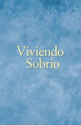 Portada del libro de AA: Viviendo Sobrio