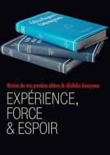 Couverture du livre des AA: Experience, force & espoir